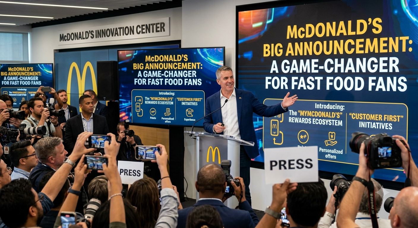 McDonald’s Big Announcement: A Game-Changer for Fast Food Fans